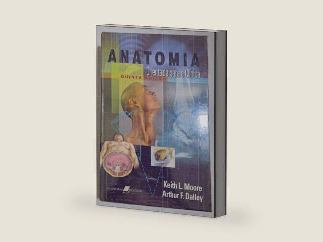 CLINICAL ORIENTED ANATOMY (MOORE) - 5th Ed. by Keith L. Moore | barcode:9788527712576 | source:'9788527712576-right-three-quarter.jpg