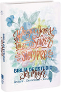 Biblia de Estudio Ser Mujer RVR 1960 (Spanish Edition) (Spanish and Italian Edition) by Sociedades Biblicas Unidas | barcode:9788531117152 | source:'9788531117152.jpg