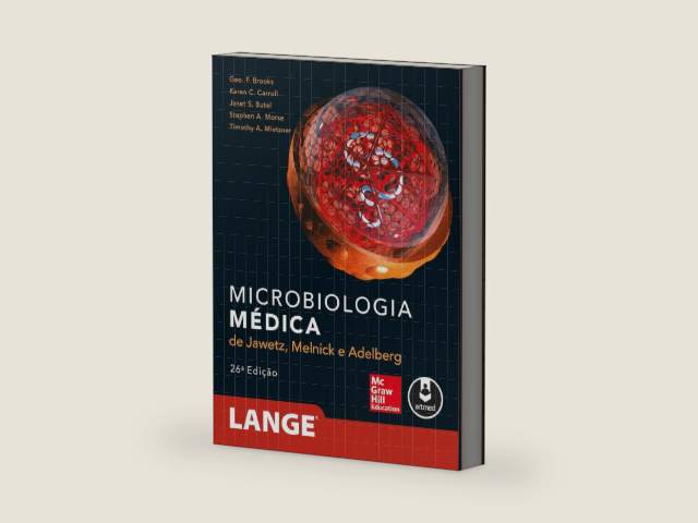 Microbiologia Médica de Jawetz, Melnick & Adelberg (Portuguese Edition) by Geo. F. Brooks | barcode:9788580553352 | source:'9788580553352-right-three-quarter.jpg