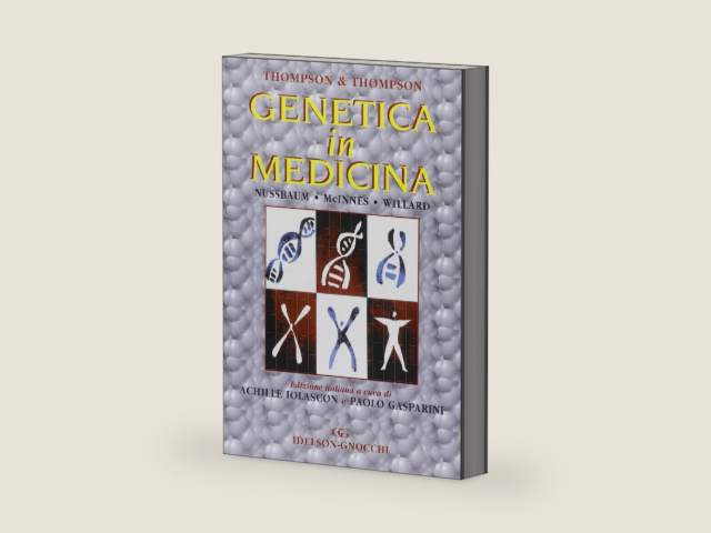 Thompson & Thompson. Genetica in medicina by James S. Thompson | barcode:9788879474061 | source:'9788879474061-right-three-quarter.jpg
