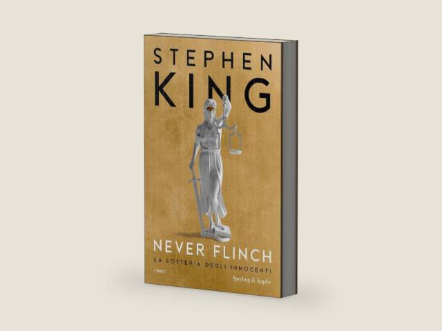 Never Flinch: La lotteria degli innocenti (Italian Edition) by Stephen King | barcode:9788892748057 | source:'9788892748057-right-three-quarter.jpg