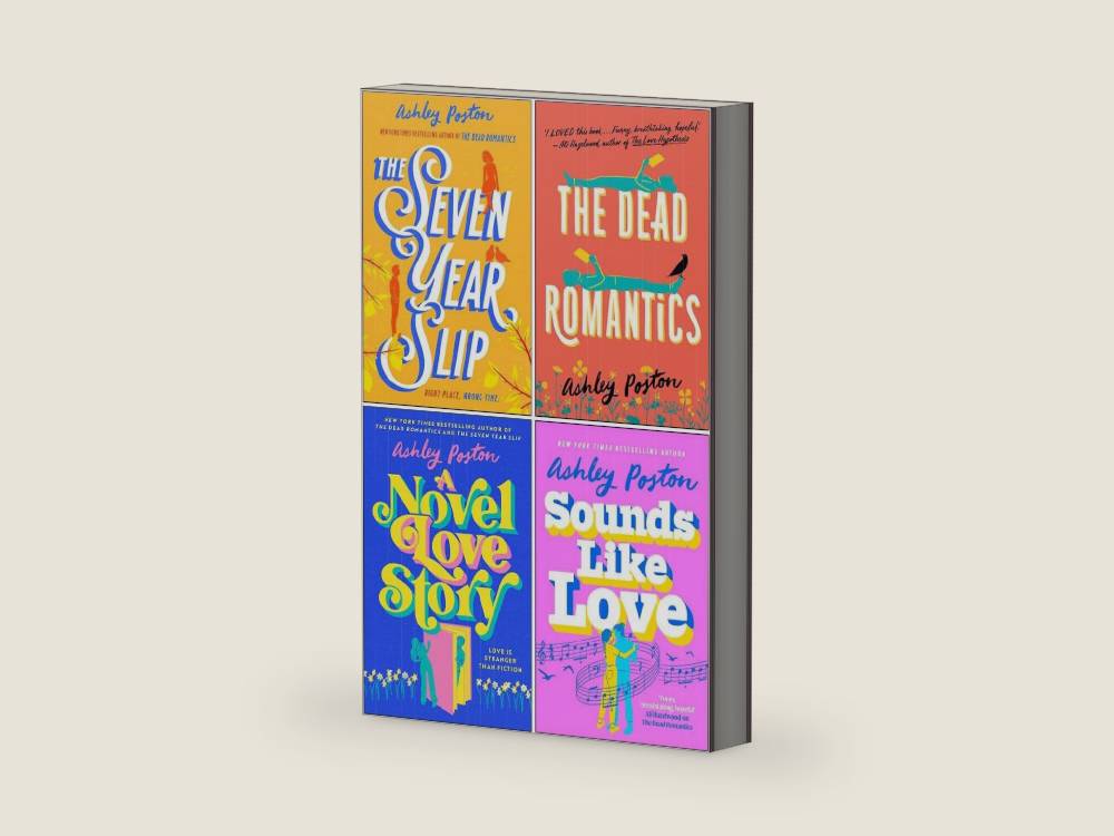 Ashley Poston 3 Books Collection Set (The Seven Year Slip, The Dead Romantics & A Novel Love Story) by Ashley Poston | barcode:9789123488049 | source:'9789123488049-right-three-quarter.jpg