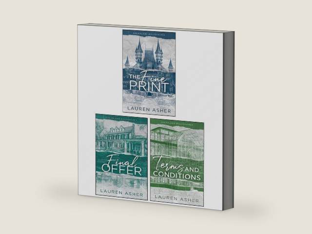 Dreamland Billionaires Series 3 Books Collection Set By Lauren Asher(The Fine Print, Terms and Conditions, Final Offer) by Lauren Asher | barcode:9789123553792 | source:'9789123553792-right-three-quarter.jpg
