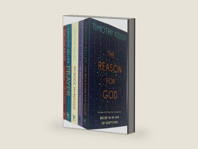 Timothy Keller 5 Books Collection Set (Hidden Christmas, Prayer, My Rock; My Refuge, The Reason For God & The Meaning of Marriage) by Timothy J. Keller | barcode:9789123557400 | source:'9789123557400-right-three-quarter.jpg