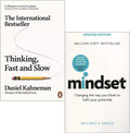Thinking, Fast and Slow By Daniel Kahneman & Mindset - Updated Edition: Changing The Way You think To Fulfil Your Potential By Dr Carol Dweck 2 Books Collection Set by Carol S. Dweck | barcode:9789123951499 | source:'9789123951499.jpg
