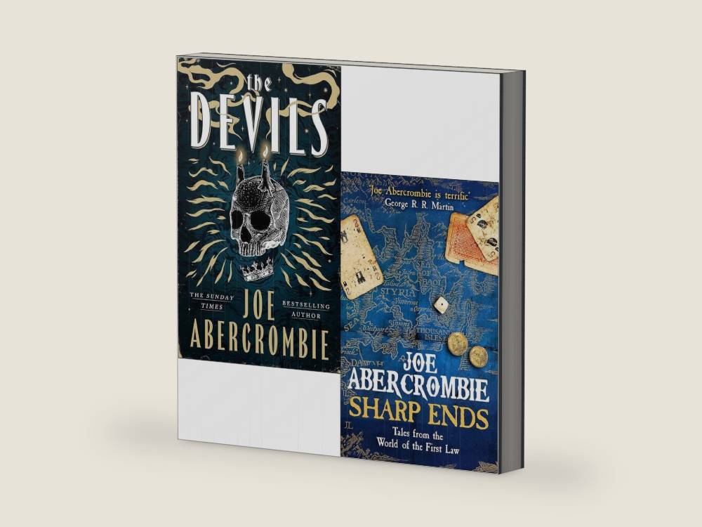 Joe Abercrombie Collection 2 Books Set (The Devils & Sharp Ends) by Joe Abercrombie | barcode:9789124017835 | source:'9789124017835-right-three-quarter.jpg