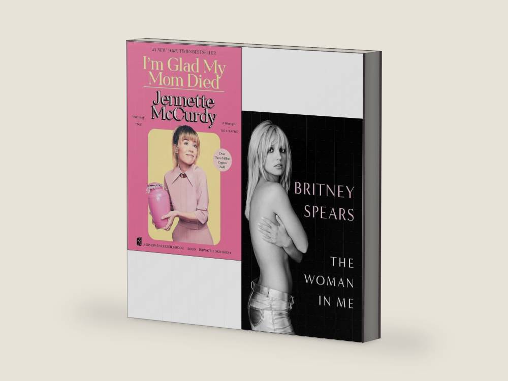 I'm Glad My Mom Died By Jennette McCurdy & The Woman in Me Britney Spears By Britney Spears 2 Books Collection Set by Jennette McCurdy | barcode:9789124024338 | source:'9789124024338-right-three-quarter.jpg
