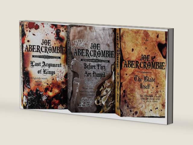 Joe Abercrombie First Law Series 3 Books Collection Set (The Blade Itself, Before They Are Hanged, Last Argument Of Kings) by Joe Abercrombie | barcode:9789124114817 | source:'9789124114817-right-three-quarter.jpg