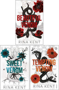 The Vipers Series 3 Books Collection Set by Rina Kent (Beautiful Venom, Sweet Venom & Tempting Venom) by Rina Kent | barcode:9789124151584 | source:'9789124151584.jpg