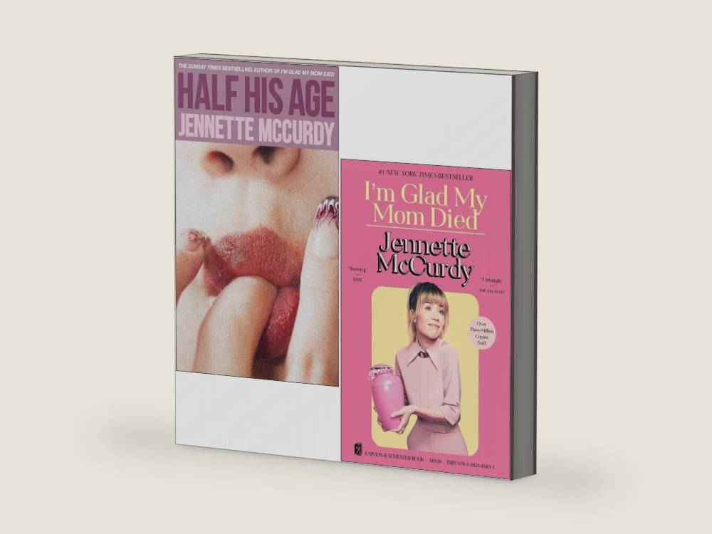 Jennette McCurdy Collection 2 Books Set (Half His Age, I'm Glad My Mom Died) by Jennette McCurdy | barcode:9789124173661 | source:'9789124173661-right-three-quarter.jpg