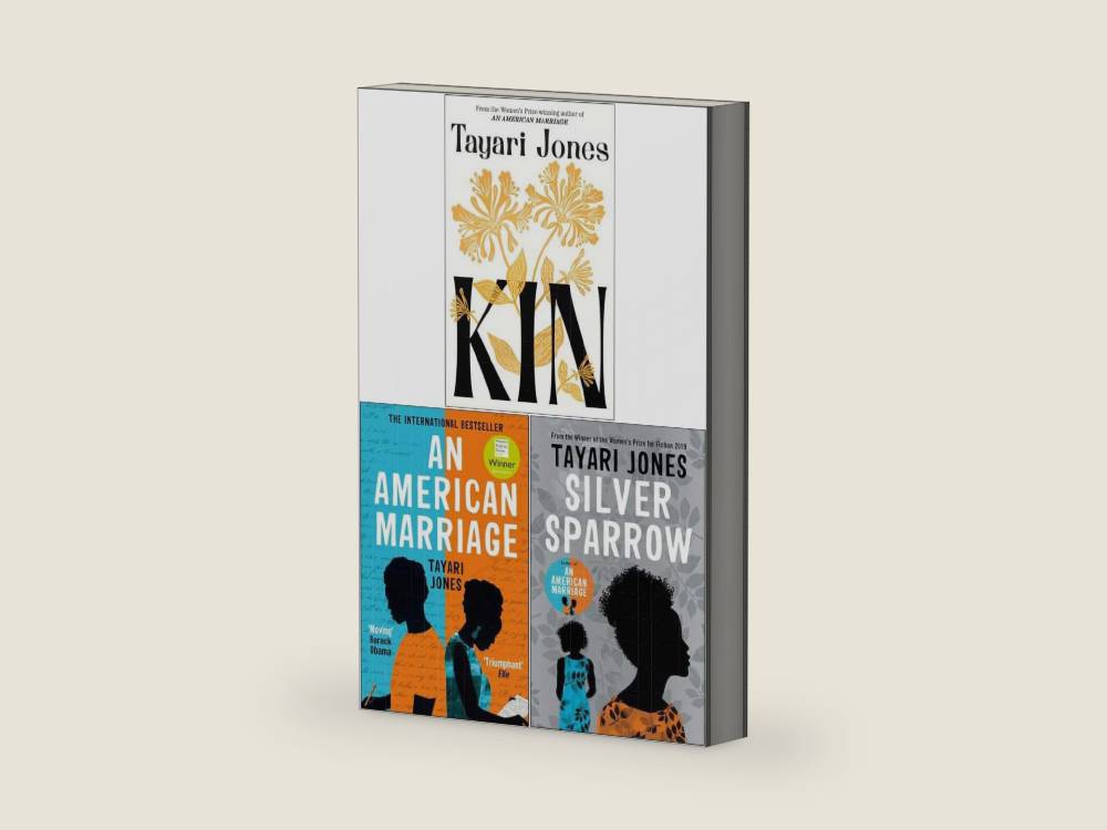 Tayari Jones Collection 3 Books Set (Kin, An American Marriage & Silver Sparrow) by Tayari Jones | barcode:9789124173982 | source:'9789124173982-right-three-quarter.jpg