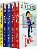 Off-Campus Series 5 Books Collection Set By Elle Kennedy (The Deal, Mistake, Score, Goal, Legacy) by Elle Kennedy | barcode:9789124225056 | source:'9789124225056.jpg