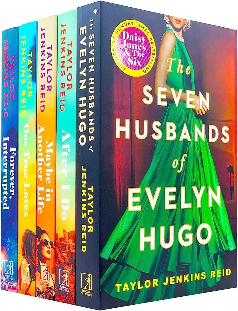 Taylor Jenkins Reid 5 Books Collection Set (Seven Husbands of Evelyn Hugo, Maybe in Another Life, After I do, One True Loves, Forever Interrupted) by Taylor Jenkins Reid | barcode:9789124239206 | source:'9789124239206.jpg