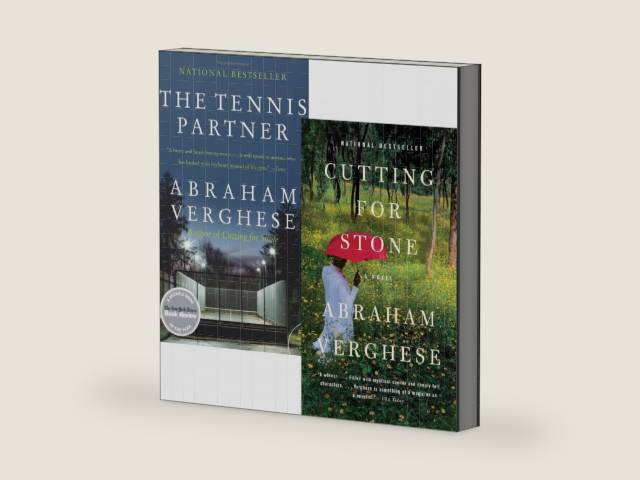 Abraham Verghese 2 Books Collection Set (The Tennis Partner, Cutting for Stone) by Abraham Verghese | barcode:9789124278717 | source:'9789124278717-right-three-quarter.jpg
