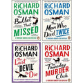 Richard Osman 4 Books Collection Set (The Thursday Murder Club, The Man Who Died Twice, The Bullet That Missed, The Last Devil To Die) by Richard Osman | barcode:9789124279530 | source:'9789124279530.jpg