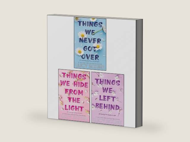 Things We Left Behind, Things We Hide From The Light, Things We Never Got Over By Lucy Score 3 Books Collection Set by Lucy Score | barcode:9789124284671 | source:'9789124284671-right-three-quarter.jpg