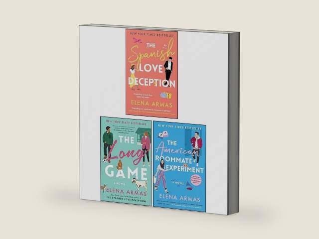 Elena Armas 3 Books Collection Set (The Spanish Love Deception, The American Roommate Experiment, The Long Game) by Elena Armas | barcode:9789124341589 | source:'9789124341589-right-three-quarter.jpg