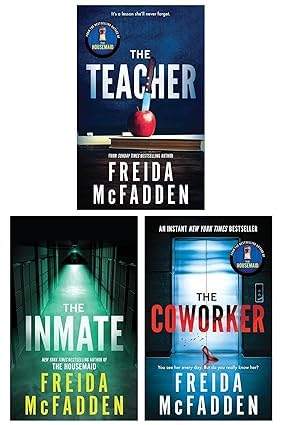 Freida McFadden 3 Books Collection Set (The Coworker, The Teacher & The Inmate) by Freida McFadden | barcode:9789124349370 | source:'9789124349370.jpg