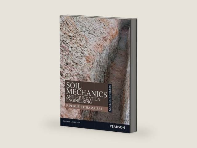 Soil Mechanics and Foundation Engineering, 2e by P. Purushothama Raj | barcode:9789332513884 | source:'9789332513884-right-three-quarter.jpg