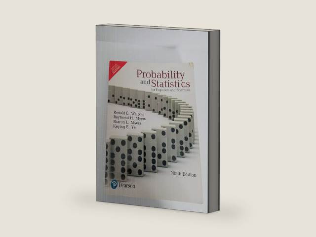 Probability and Statistics for Engineers and Scientists by Walpole Myers | barcode:9789332519084 | source:'9789332519084-right-three-quarter.jpg