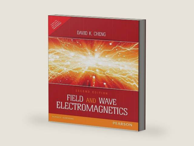 Field and Wave Electromagnetics by D.K. Cheng | barcode:9789332535022 | source:'9789332535022-right-three-quarter.jpg