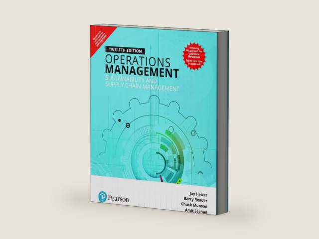 Operations Management Sustainability And Supply Chain Management by Chuck Munson & Amit Sachan And . Jay Heizer , Barry Render | barcode:9789332586703 | source:'9789332586703-right-three-quarter.jpg