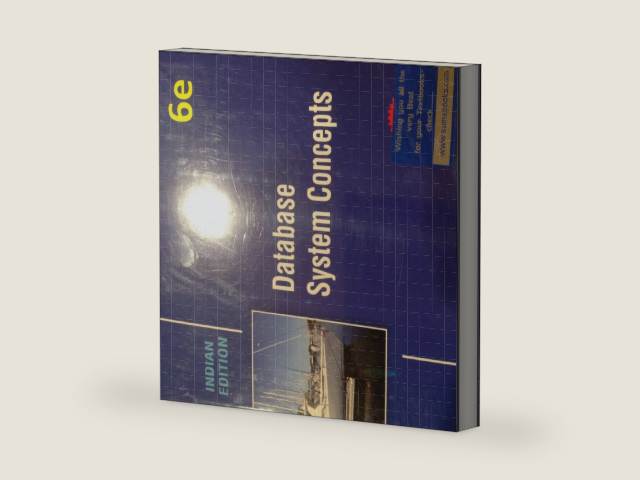 Database System Concepts 6th International edition by Silberschatz, Abraham, Korth, Henry F., Sudarshan, S. (2010) Paperback by SILBERSCHATZ | barcode:9789339212124 | source:'9789339212124-right-three-quarter.jpg