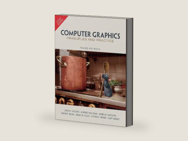 Computer Graphics: Principles And Practice, 3Rd Edition by John F Hughes | barcode:9789353068967 | source:'9789353068967-right-three-quarter.jpg