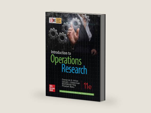 Mcgraw-Hill Education Introduction To Operations Research, 11Th Edition by NAG AND BASU HILLER, LIEBERMAN | barcode:9789354601200 | source:'9789354601200-right-three-quarter.jpg