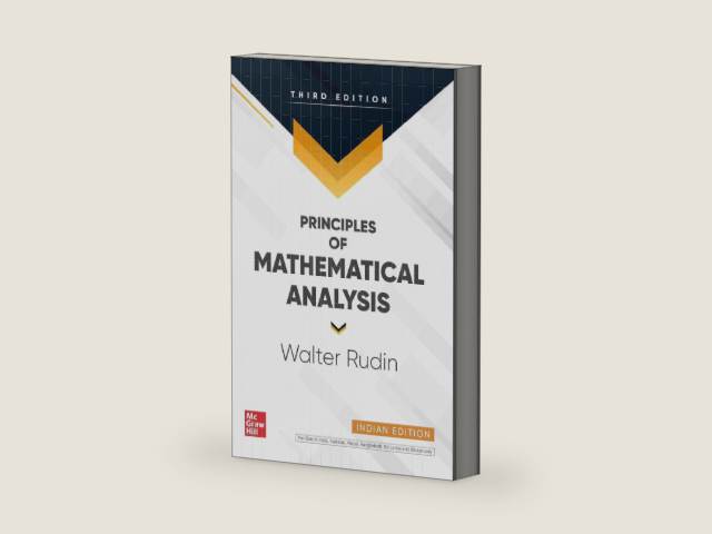 McGraw-Hill Education PRINCIPLES OF MATHEMATICAL ANALYSIS | 3RD EDITION by WALTER RUDIN | barcode:9789355325969 | source:'9789355325969-right-three-quarter.jpg