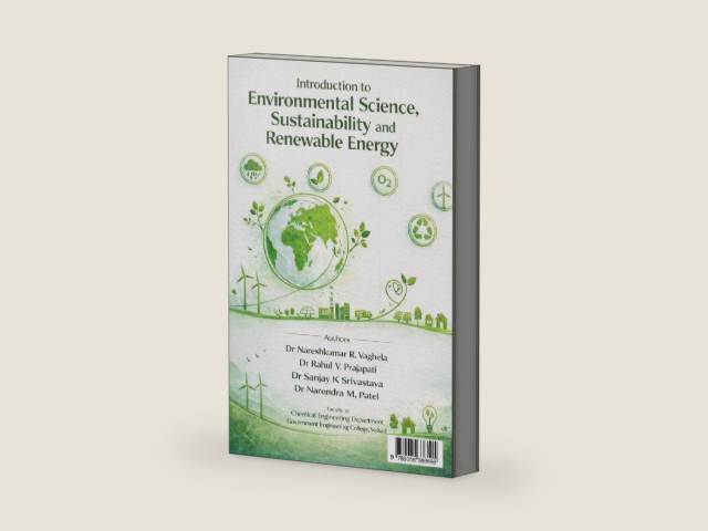 Introduction to Environmental Science, Sustainability and Renewable Energy by Dr NARENDRA M PATEL | barcode:9789356369696 | source:'9789356369696-right-three-quarter.jpg