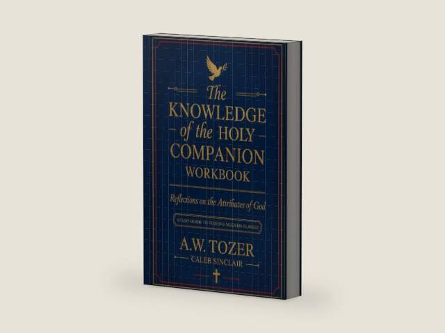 The Knowledge of the Holy Companion Workbook: Reflections on the Attributes of God: Study Guide to Tozer's Modern Classic by A.W. Tozer | barcode:9789378711534 | source:'9789378711534-right-three-quarter.jpg