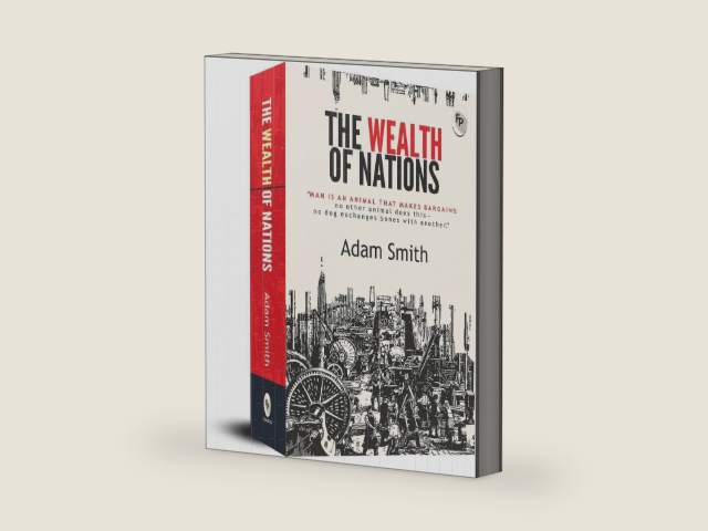 Wealth of Nations , The by Adam Smith | barcode:9789387779464 | source:'9789387779464-right-three-quarter.jpg