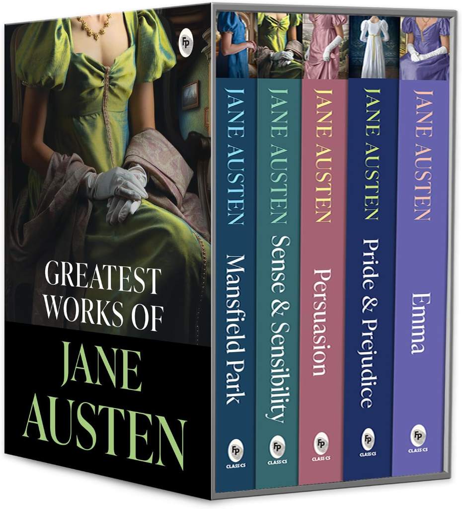 Greatest Works of Jane Austen (Set of 5 Books) by Jane Austen | barcode:9789388810517 | source:'9789388810517.jpg