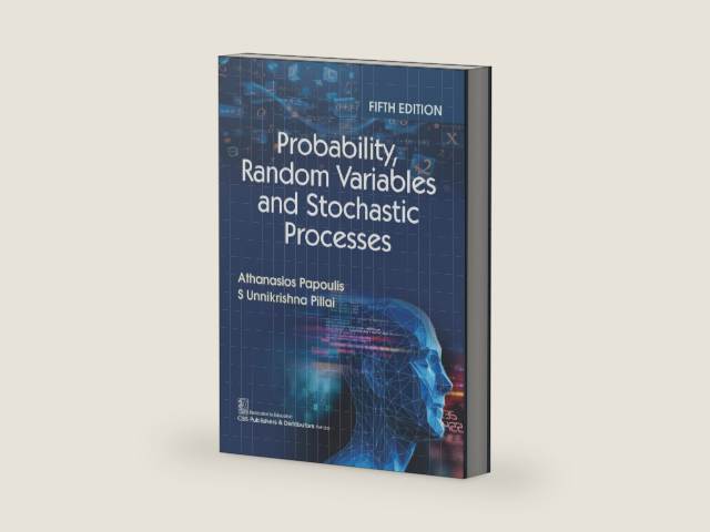 Probability, Random Variables and Stochastic Processes by Athanasios Papoulis | barcode:9789389019544 | source:'9789389019544-right-three-quarter.jpg