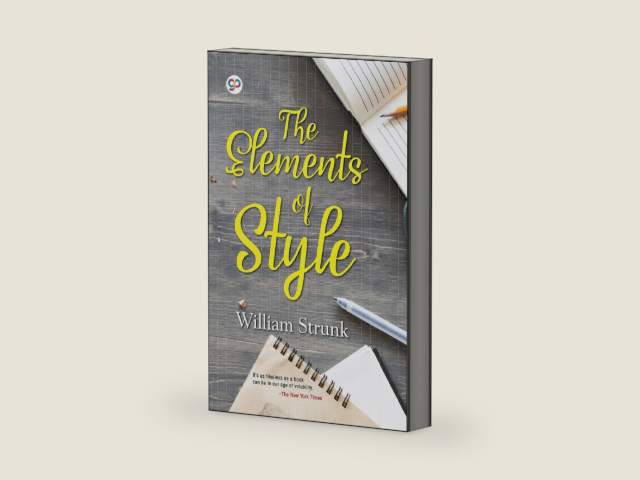 The Elements of Style (William Strunk) by William Strunk | barcode:9789389157123 | source:'9789389157123-right-three-quarter.jpg