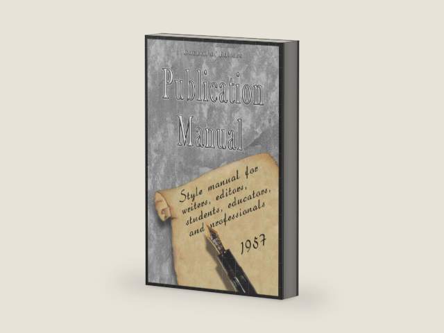 Publication Manual - Style Manual for Writers, Editors, Students, Educators, and Professionals 1957 by American Psychological Association | barcode:9789562912662 | source:'9789562912662-right-three-quarter.jpg