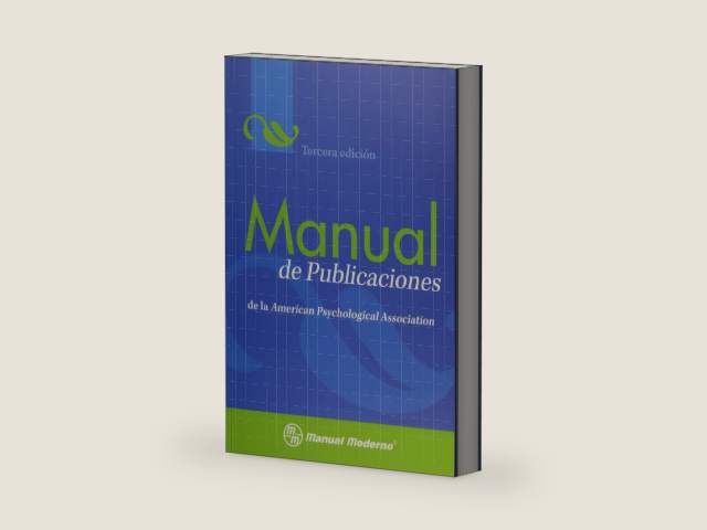 Manual de Publicaciones de la American Psychological Association / Publication Manual of the American Psychological Association (Spanish Edition) by Miroslava Guerra Frias | barcode:9789802443529 | source:'9789802443529-right-three-quarter.jpg