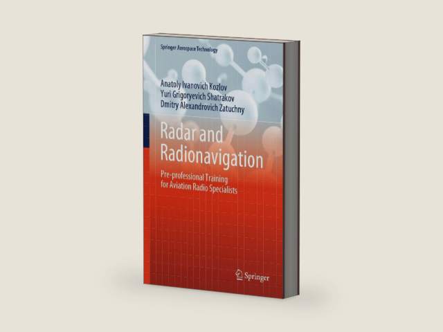 Radar and Radionavigation: Pre-professional Training for Aviation Radio Specialists (Springer Aerospace Technology) by Anatoly Ivanovich Kozlov | barcode:9789811961915 | source:'9789811961915-right-three-quarter.jpg