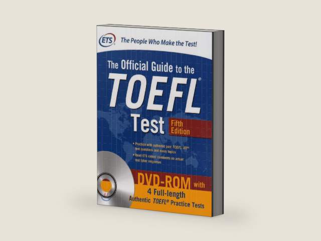 THE OFFICIAL GUIDE TO THE TOEFL TEST W/CD 5E by EDUCATIONAL TES | barcode:9789813156210 | source:'9789813156210-right-three-quarter.jpg