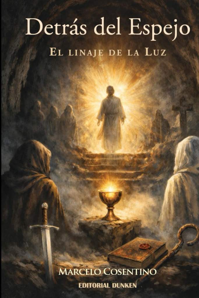 DETRÁS DEL ESPEJO: EL LINAJE DE LA LUZ (Spanish Edition) by MARCELO SERGIO COSENTINO | barcode:9789878552033 | source:'9789878552033.jpg