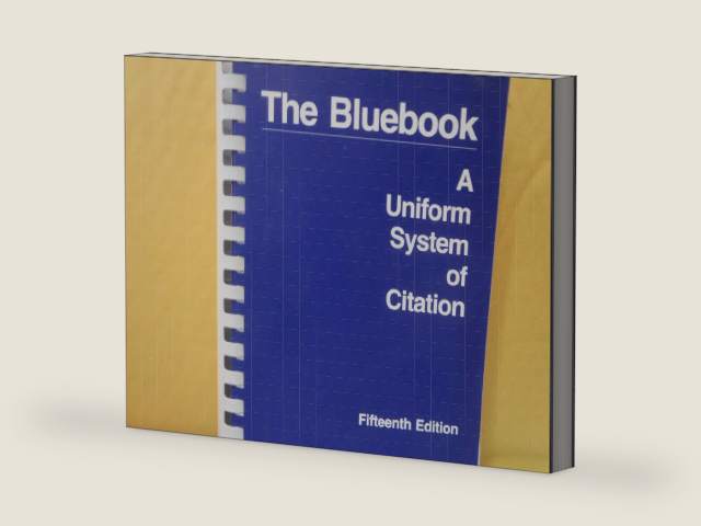 Bluebook, the - a Uniform System of Citation by Columbia Law Review | barcode:9789992599402 | source:'9789992599402-right-three-quarter.jpg