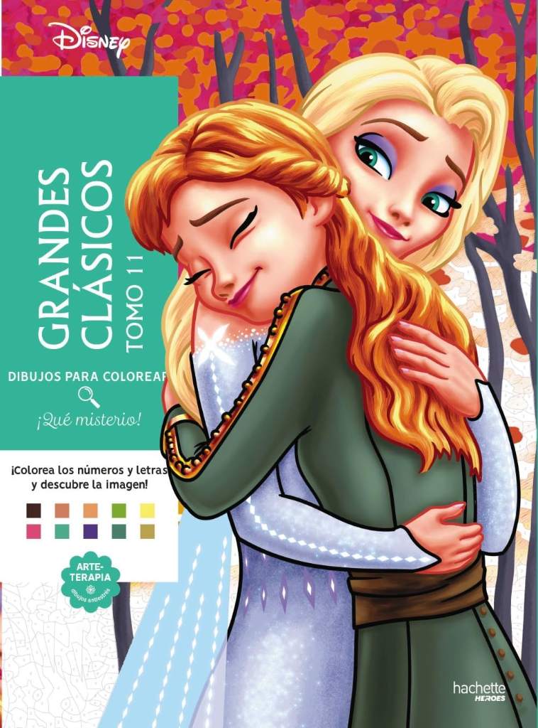 Dibujos para colorear, ¡qué misterio! Grandes clásicos, tomo 11 by Varios autores | barcode:9791388034435 | source:'9791388034435.jpg