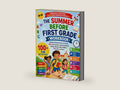 The Summer Before First Grade Workbook: Bridging Kindergarten to 1st Grade,100+ Fun Activities in Phonics, Reading, Writing, Spelling, Math, Addition, ... Summer Learning Workbook for Kids Ages 5–8 by David Moruri | barcode:9798180012913 | source:'9798180012913-right-three-quarter.jpg
