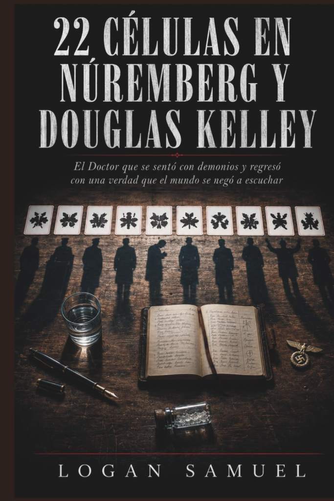 22 CÉLULAS EN NÚREMBERG Y DOUGLAS KELLEY: El Doctor que se sentó con demonios y regresó con una verdad que el mundo se negó a escuchar (Spanish Edition) by LOGAN SAMUEL | barcode:9798180043009 | source:'9798180043009.jpg