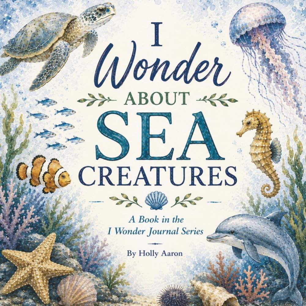 I Wonder about Sea Creatures by Holly Aaron | barcode:9798180340283 | source:'9798180340283.jpg