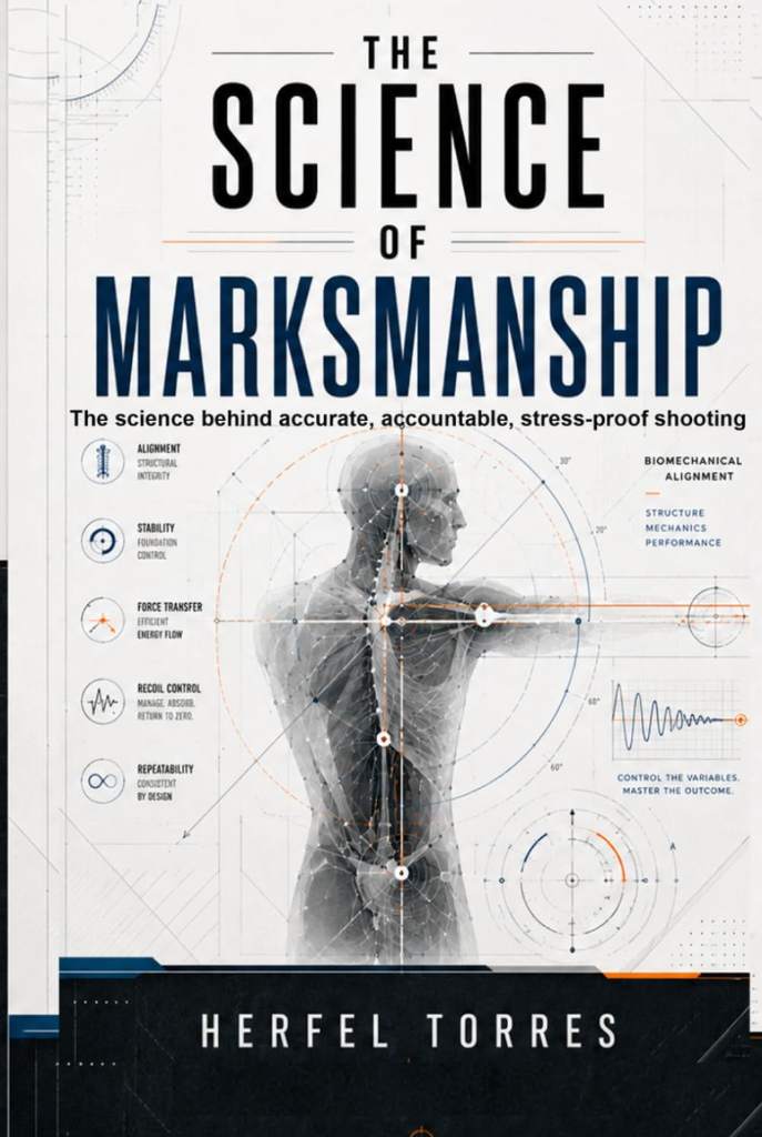 The Science of Marksmanship: The science behind accurate, accountable, stress-proof shooting. by Herfel Torres | barcode:9798180369956 | source:'9798180369956.jpg