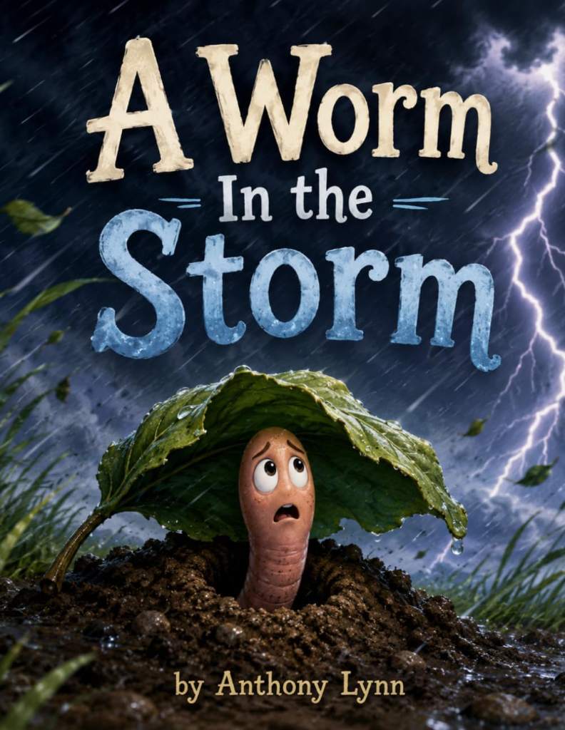 A Worm In The Storm: A Children's Adventure Story About Facing Fears and Finding Friends by Anthony Lynn | barcode:9798180439512 | source:'9798180439512.jpg