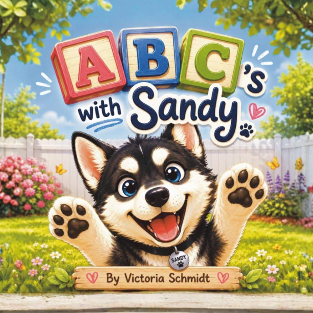 ABC’s with Sandy by Victoria Schmidt | barcode:9798180509833 | source:'9798180509833.jpg