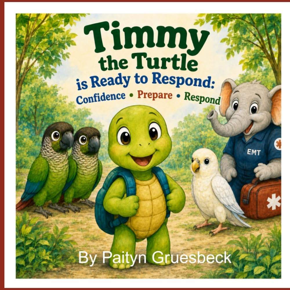 Timmy the Turtle is Ready To Respond by Paityn Gruesbeck | barcode:9798180530554 | source:'9798180530554.jpg